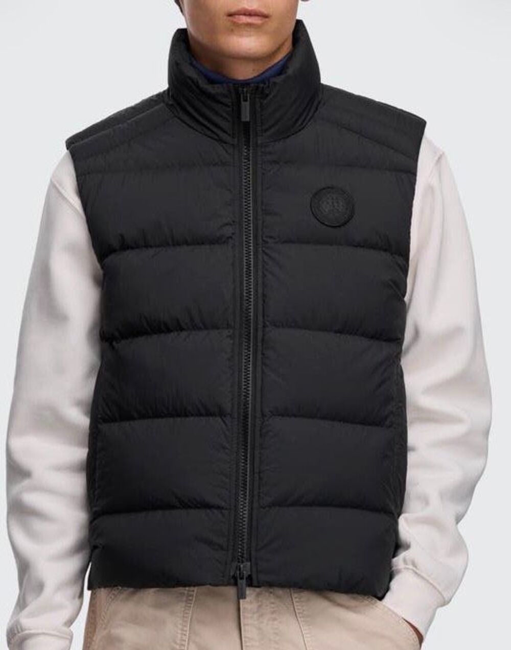 NEW NWOT Canada Goose Crofton Enduraluxe black DOWN PUFFER Vest MENS XL